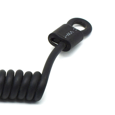 Cáp dây buộc bằng thép cuộn phủ màu đen mờ chống mất mát 5.0MM