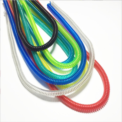 Stainless Steel Wire Strong Color Custom Coiled Cords Cho dây xích bảo vệ