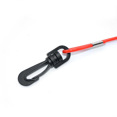Red Boat Motor Kill Stop Switch Safety Tether Lanyard